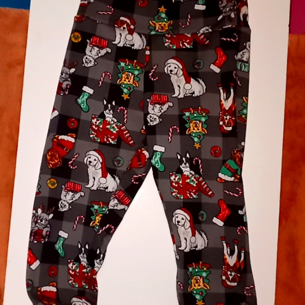 Dog Christmas sweatpants